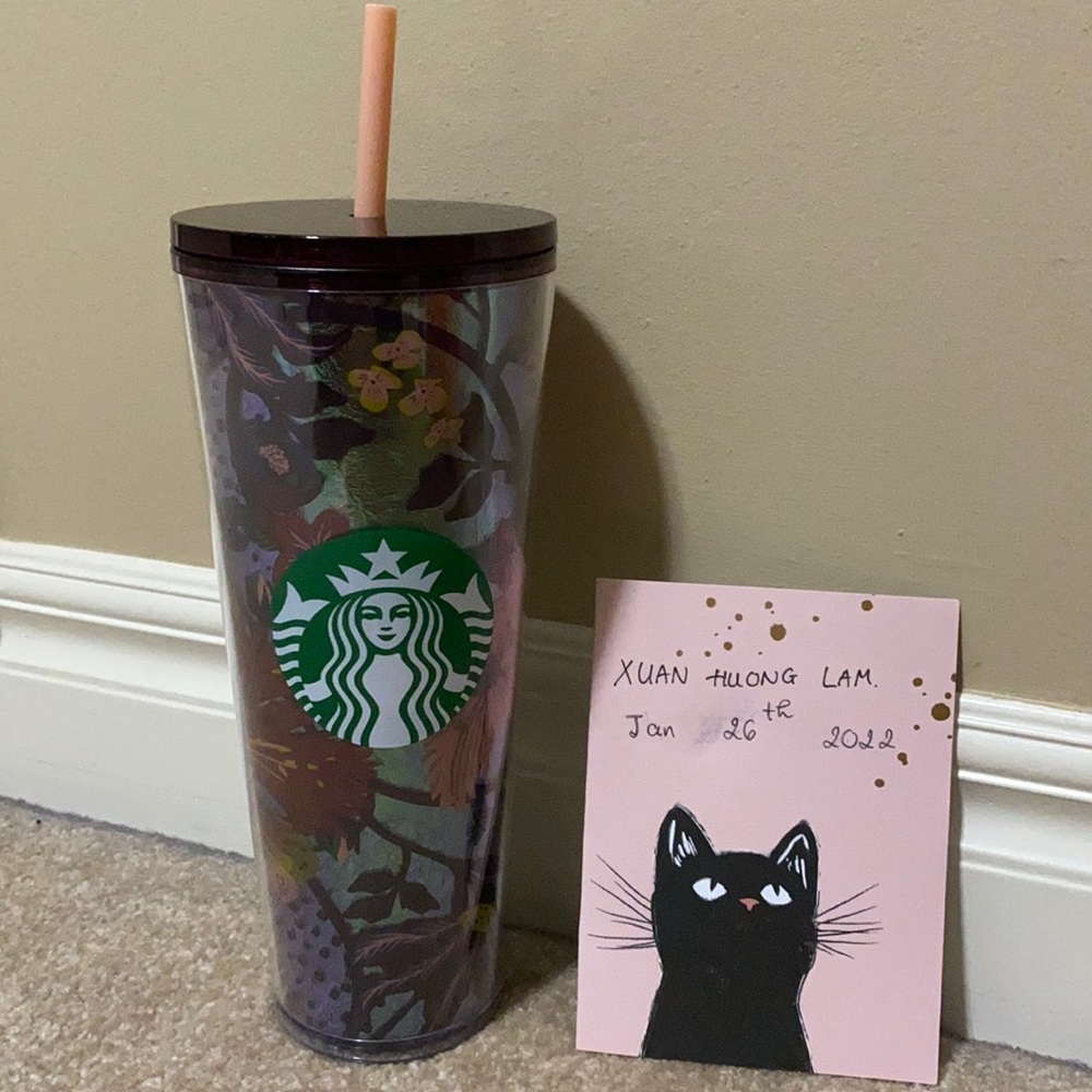 Starbucks Fall 2021 - Rising Floral - Venti Cup